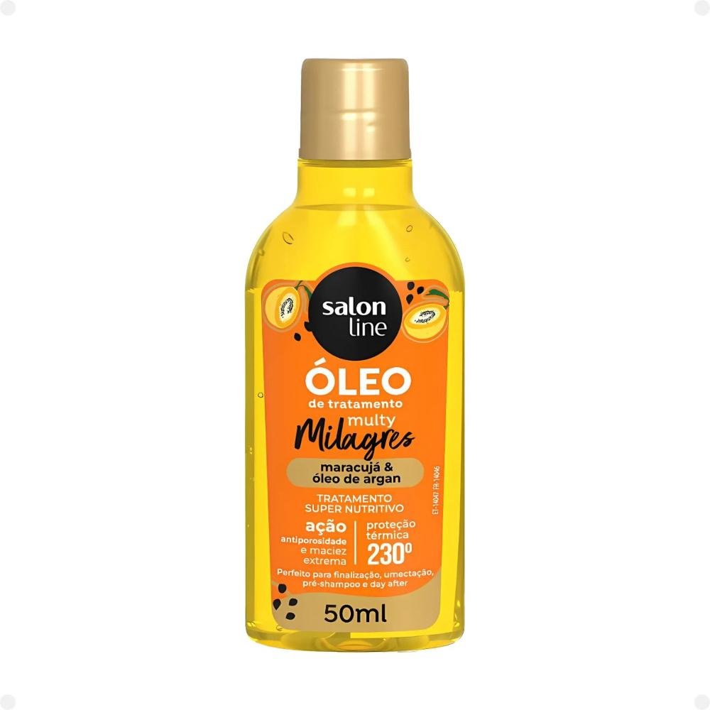 Kit Salon Line Multy Óleos: Melancia, Morango, Maracujá e Banana ÚNICO 5