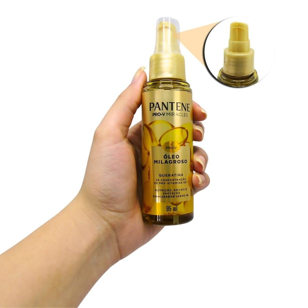 Óleo Milagroso Pantene Pro-V Miracles Queratina 95ml 95ml 3