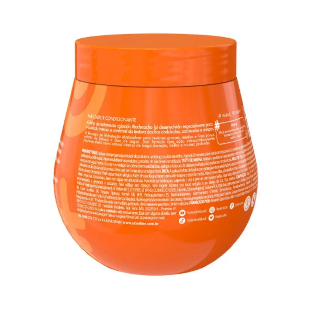Máscara Matizadora Salon Line #todecacho Ruivo Natural 300g 300g 3