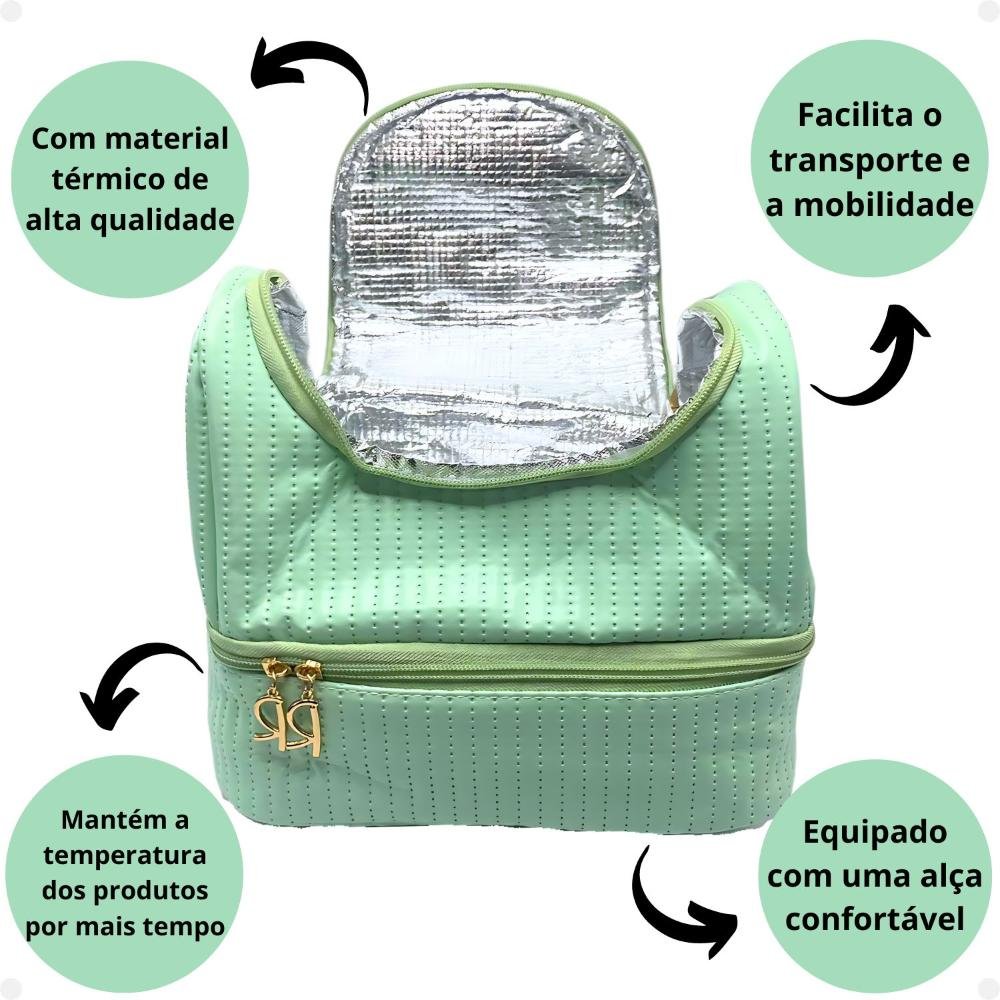 Necessaire Térmica Rubys Com Alça Verde Nec-038tx Verde 2