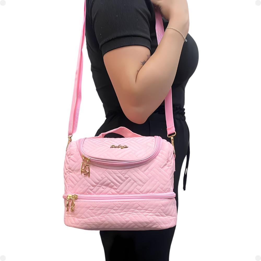 Necessaire Térmica Rubys Com Alça Rosa Necf-138b Rosa 11
