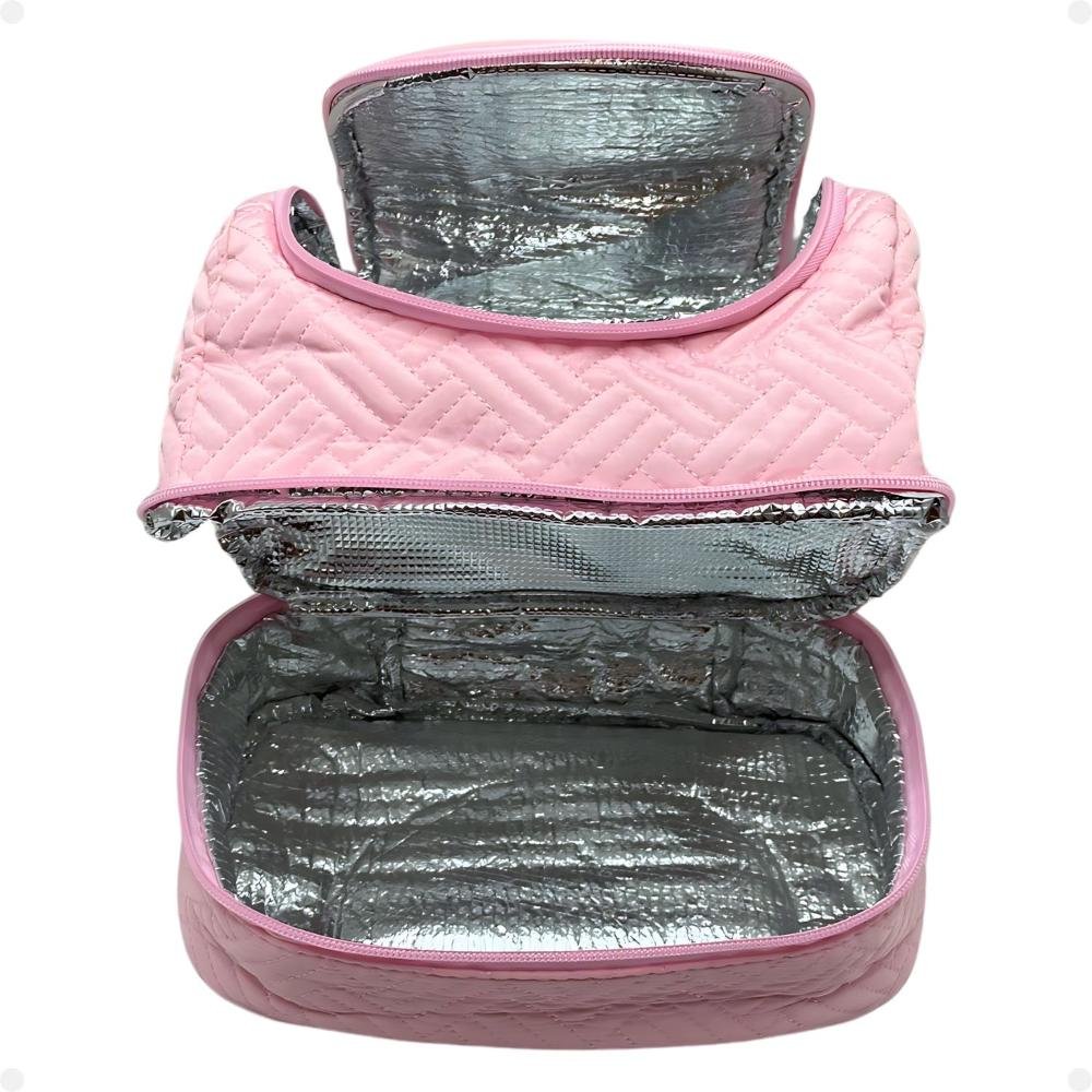 Necessaire Térmica Rubys Com Alça Rosa Necf-138b Rosa 8