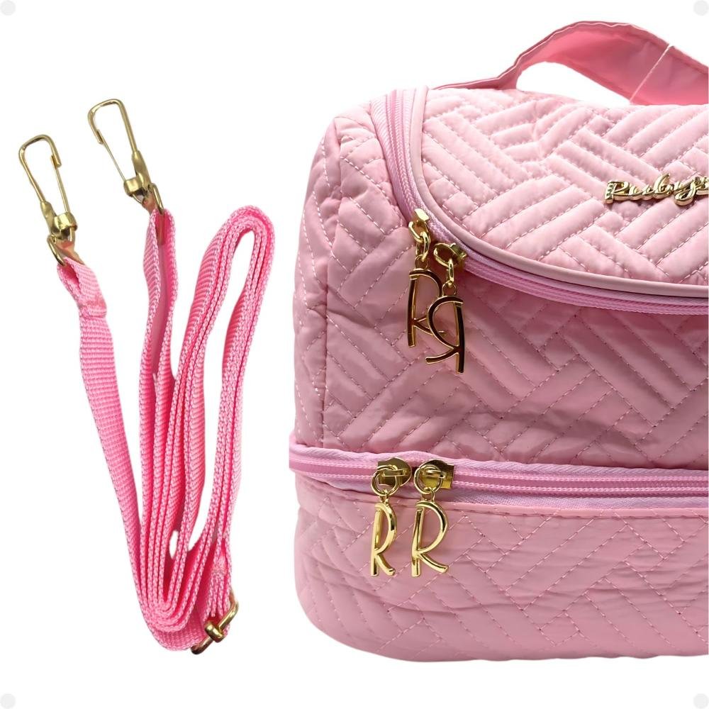 Necessaire Térmica Rubys Com Alça Rosa Necf-138b Rosa 9