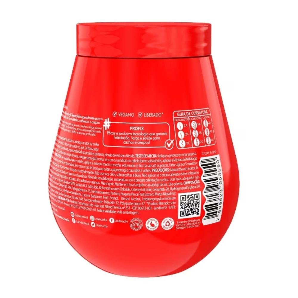 Máscara Matizadora Salon Line #todecacho Vermelha 500g 500g 5