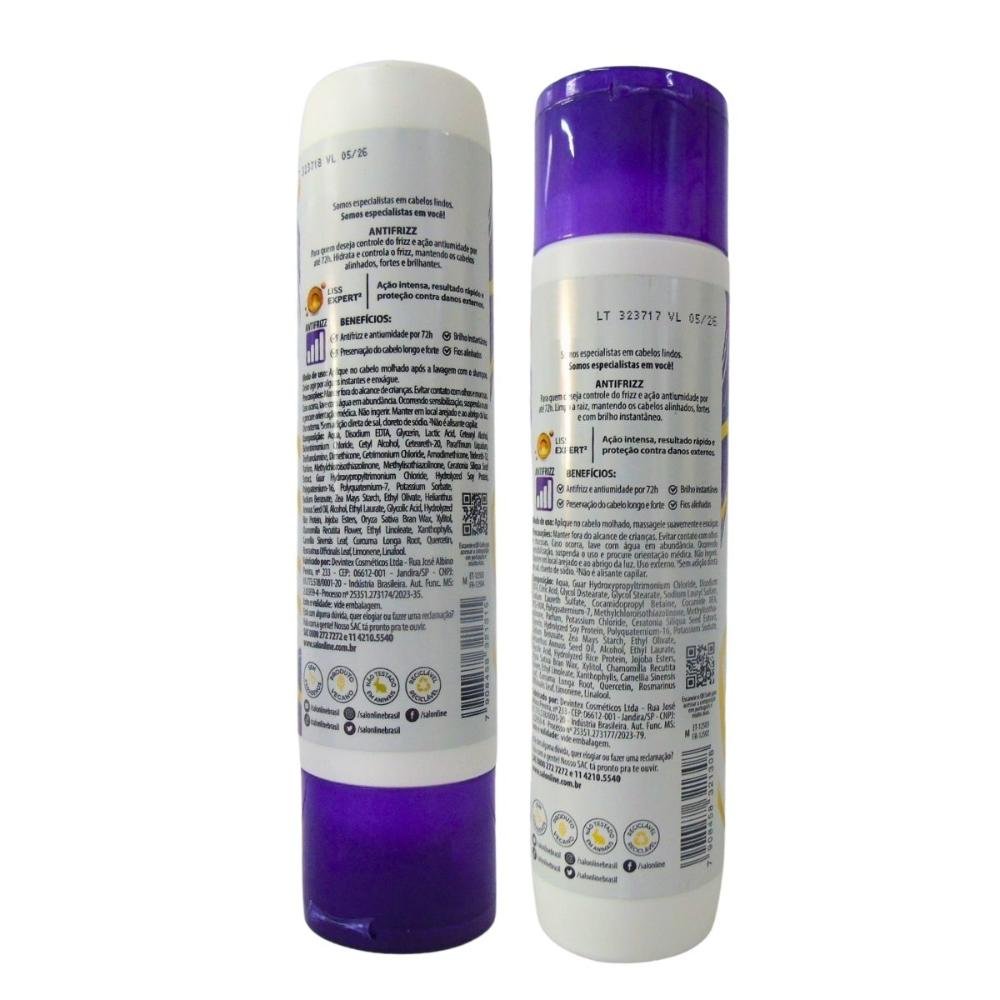 Shampoo + Condicionador Salon Line Meu Liso Antifrizz Liss Expert C/2 ÚNICO 4
