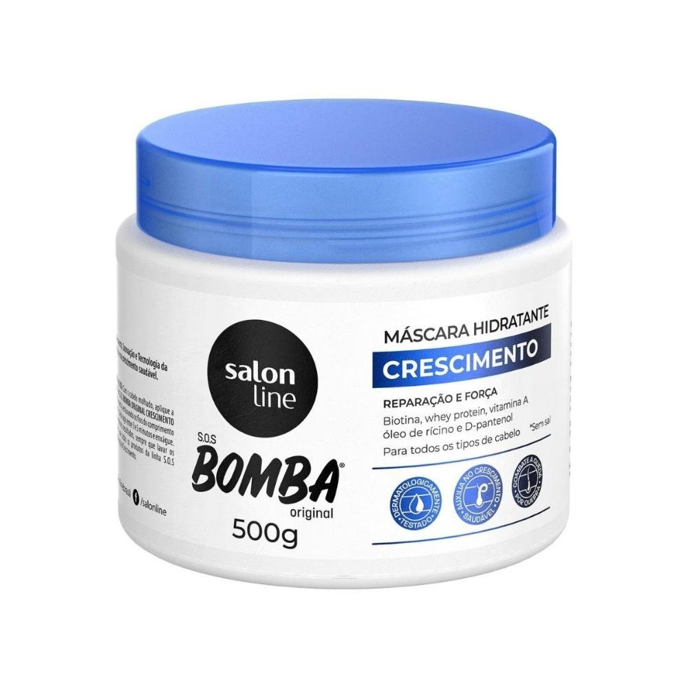 Máscara Hidratante Salon Line Sos Bomba Crescimento 500g 500g 1