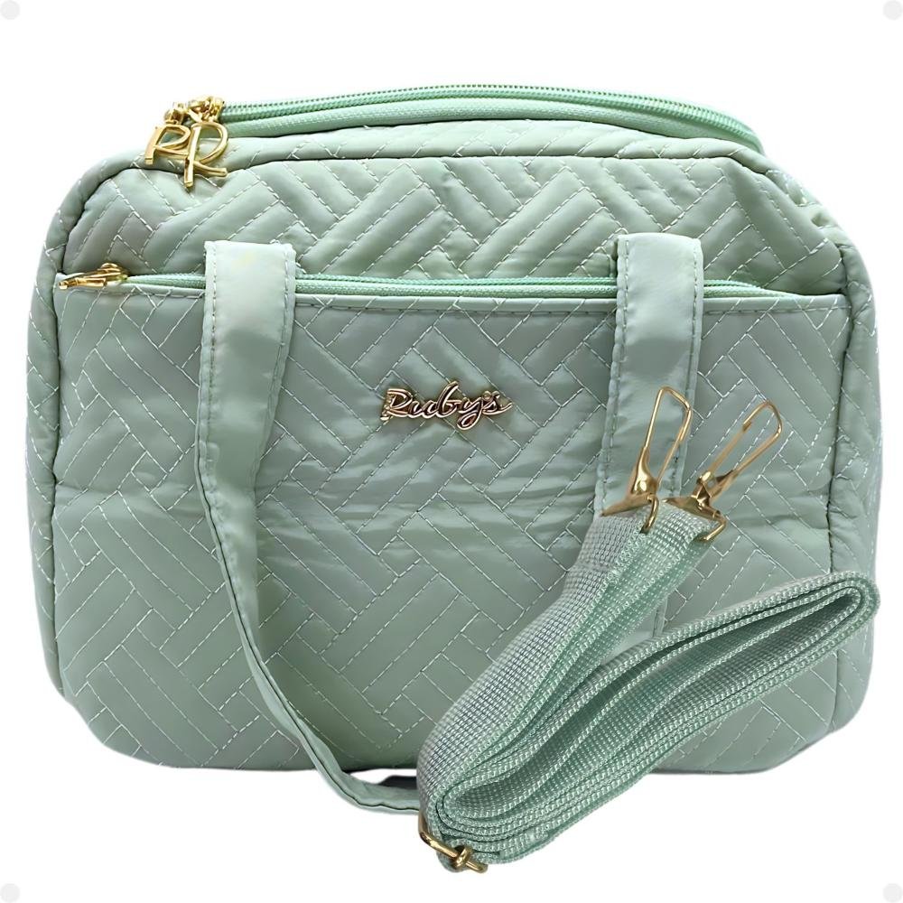 Necessaire Térmica Rubys Com Alça Verde Claro Necf-154b Verde 1