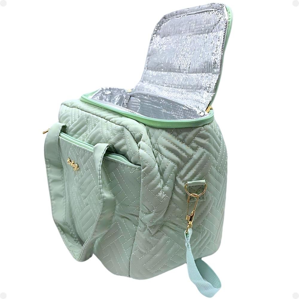 Necessaire Térmica Rubys Com Alça Verde Claro Necf-154b Verde 3