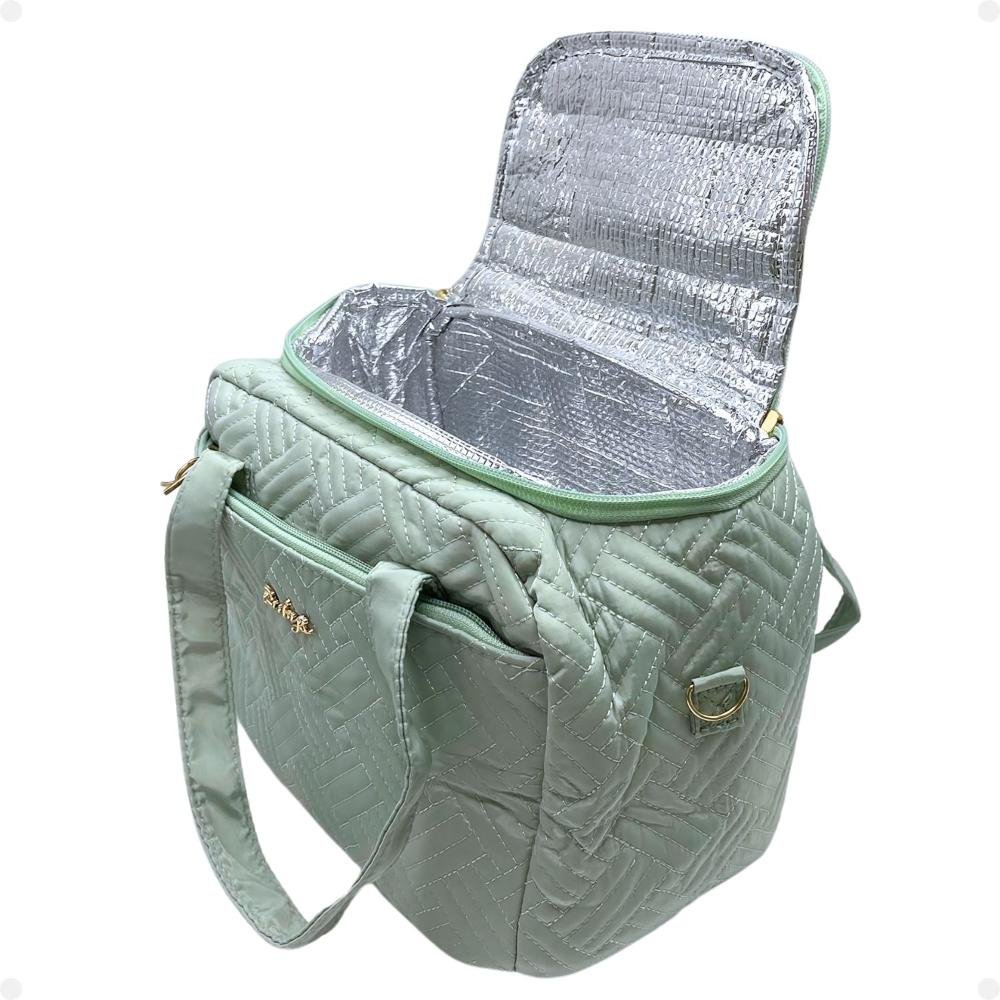 Necessaire Térmica Rubys Com Alça Verde Claro Necf-154b Verde 9