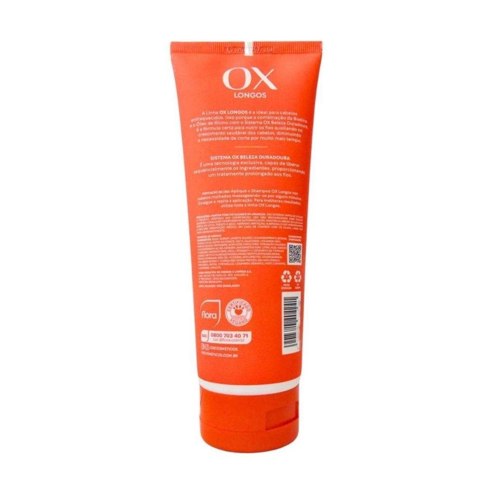 Shampoo Ox Longos 200ml 200ml 3