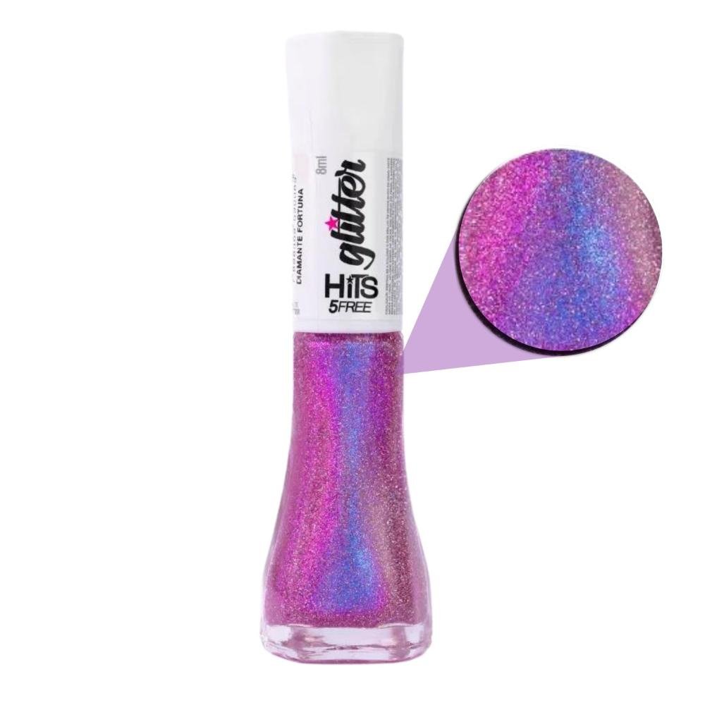 Esmalte Glitter Hits Diamante Fortuna 8ml Fortuna 3