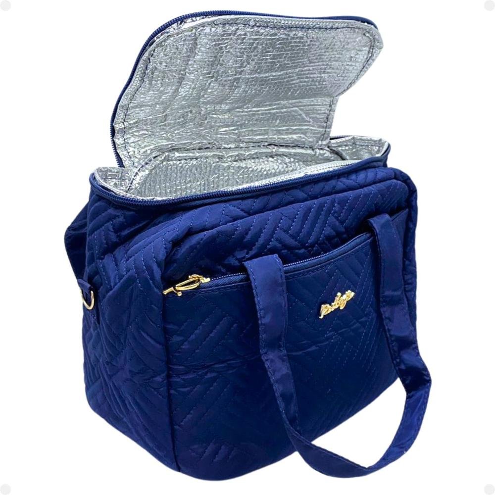 Necessaire Térmica Rubys Com Alça Azul Marinho Necf-154b Azul 3