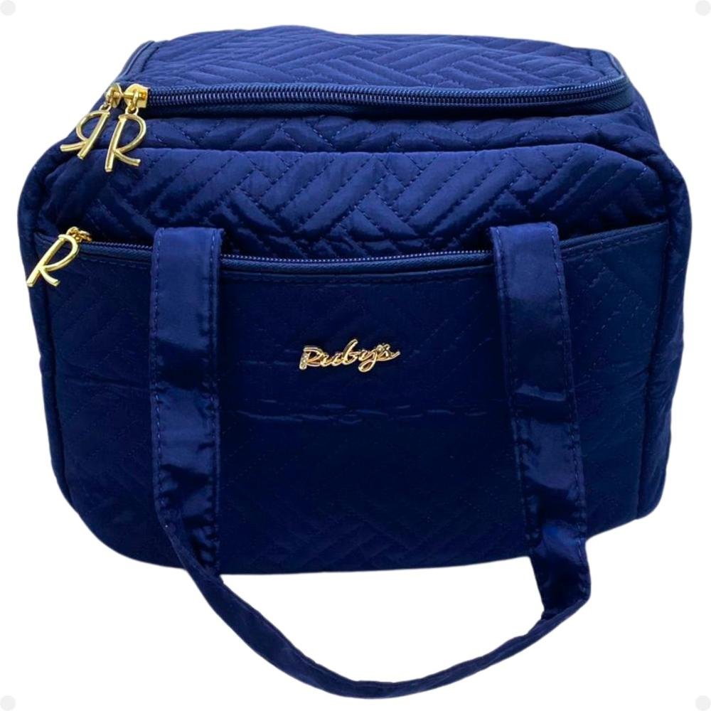 Necessaire Térmica Rubys Com Alça Azul Marinho Necf-154b Azul 5