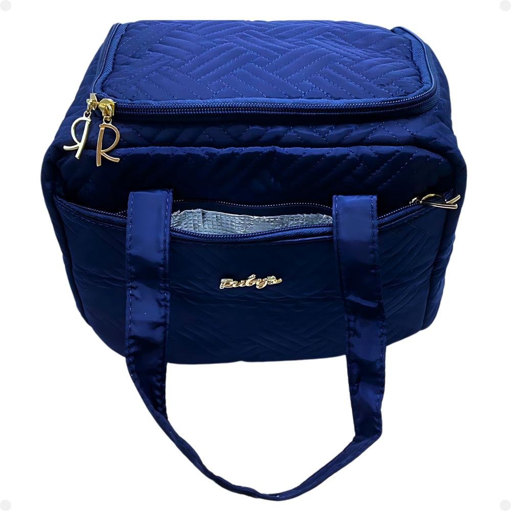 Necessaire Térmica Rubys Com Alça Azul Marinho Necf-154b Azul 6