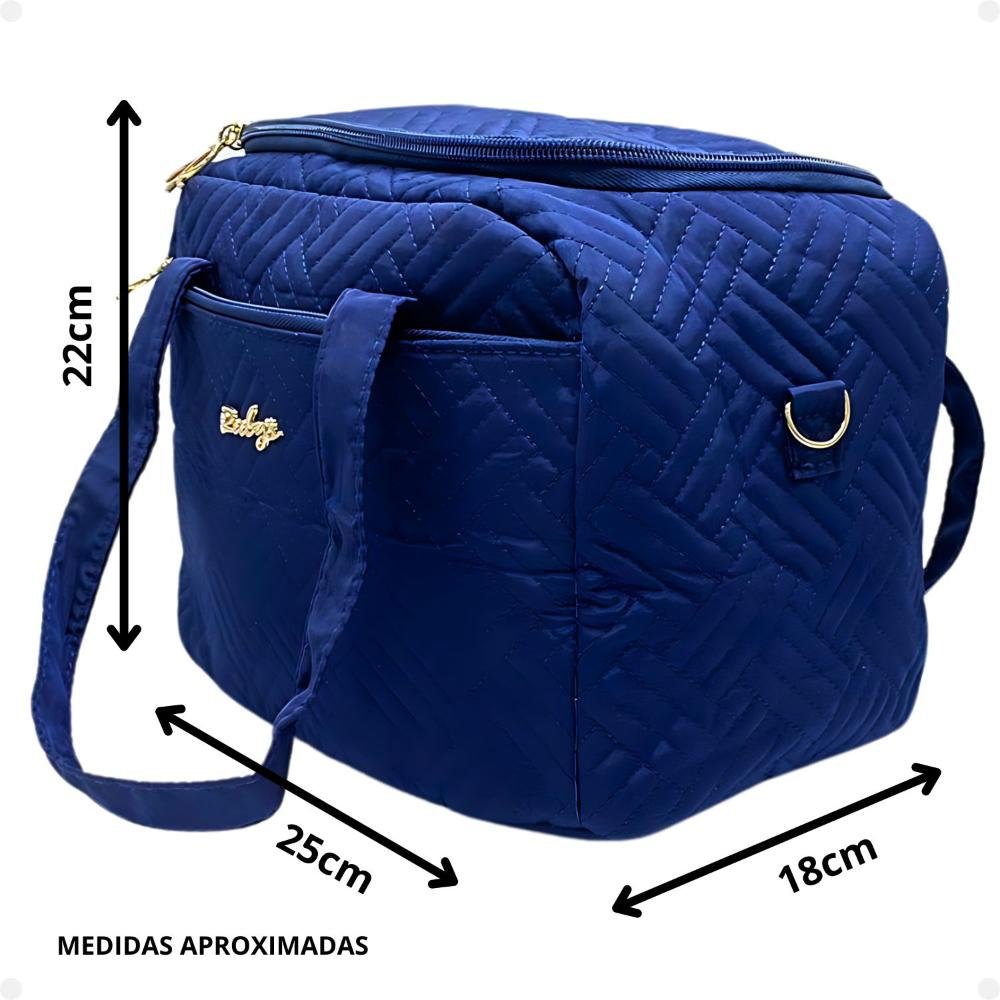 Necessaire Térmica Rubys Com Alça Azul Marinho Necf-154b Azul 7