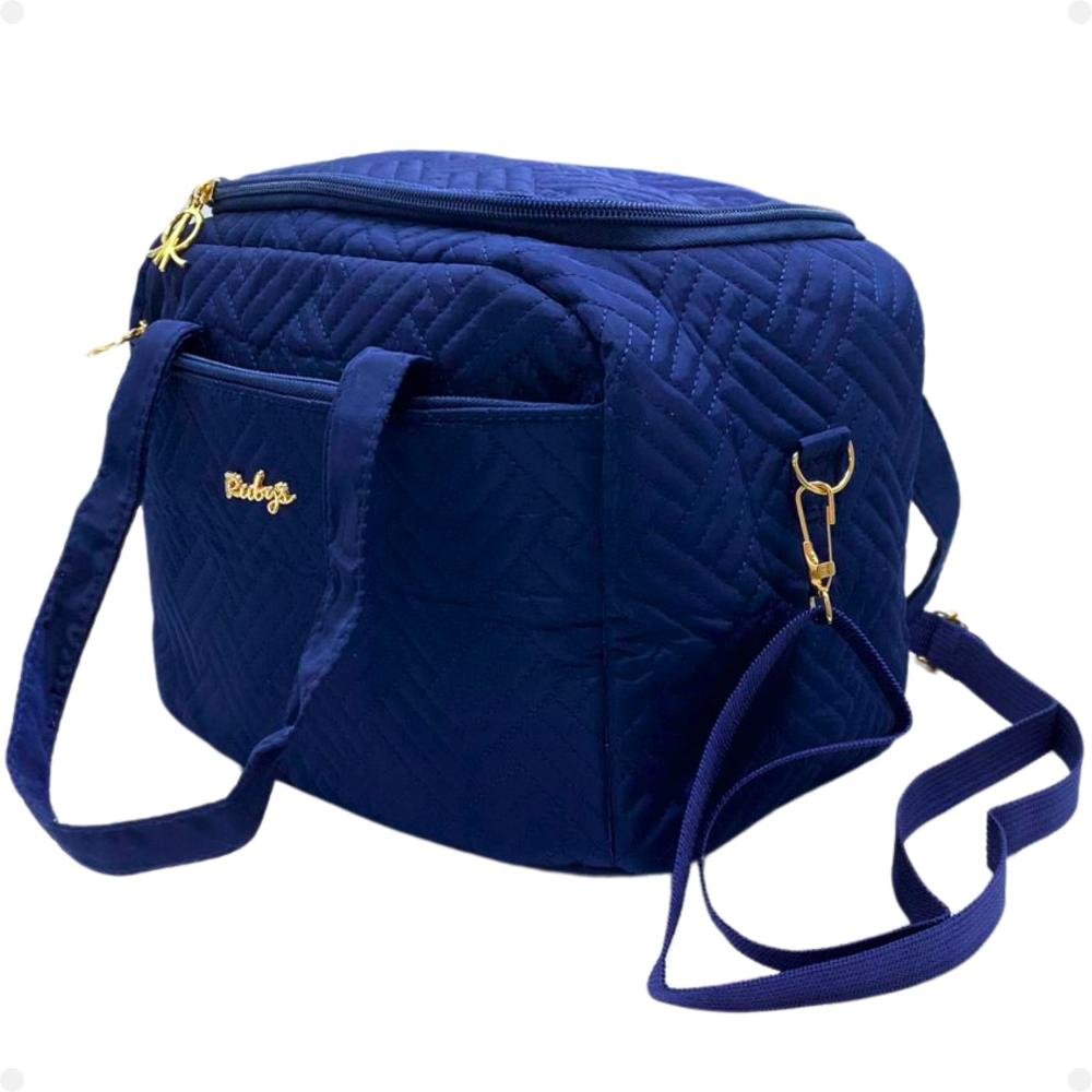 Necessaire Térmica Rubys Com Alça Azul Marinho Necf-154b Azul 8