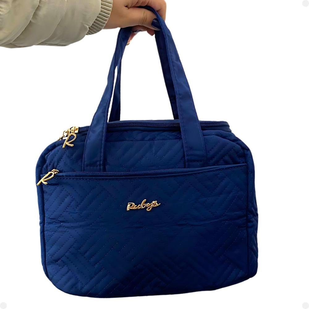 Necessaire Térmica Rubys Com Alça Azul Marinho Necf-154b Azul 10