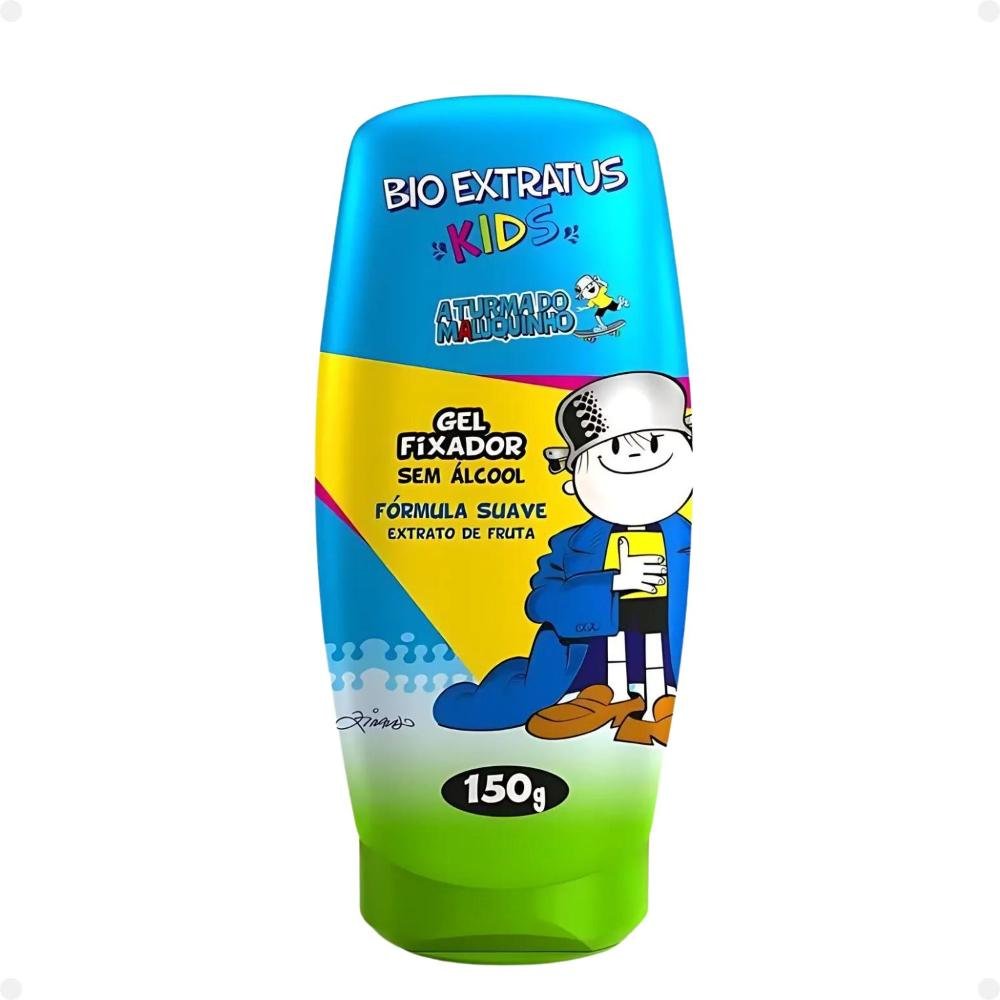 Bio Extratus Kids A Turma do Maluquinho 2 em 1: Shampoo e Gel Fixador ÚNICO 4
