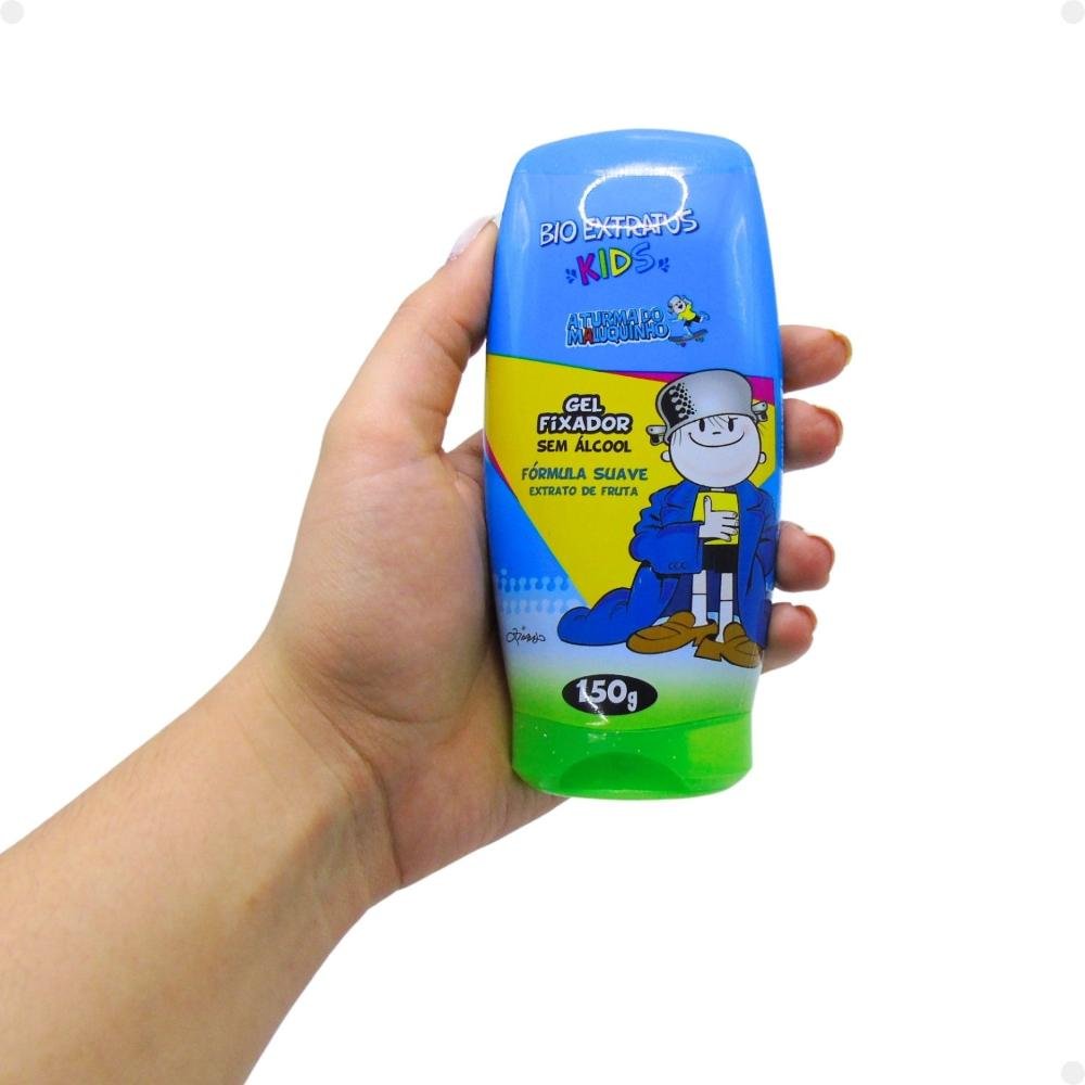 Bio Extratus Kids A Turma do Maluquinho 2 em 1: Shampoo e Gel Fixador ÚNICO 6
