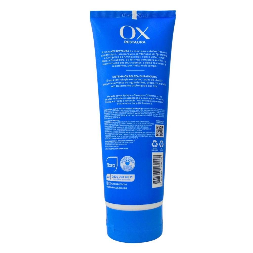 Shampoo Ox Restaura 400ml 400ml 3
