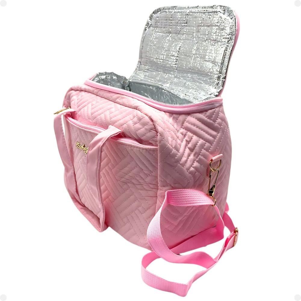 Necessaire Térmica Rubys Com Alça Rosa Necf-154b Rosa 3