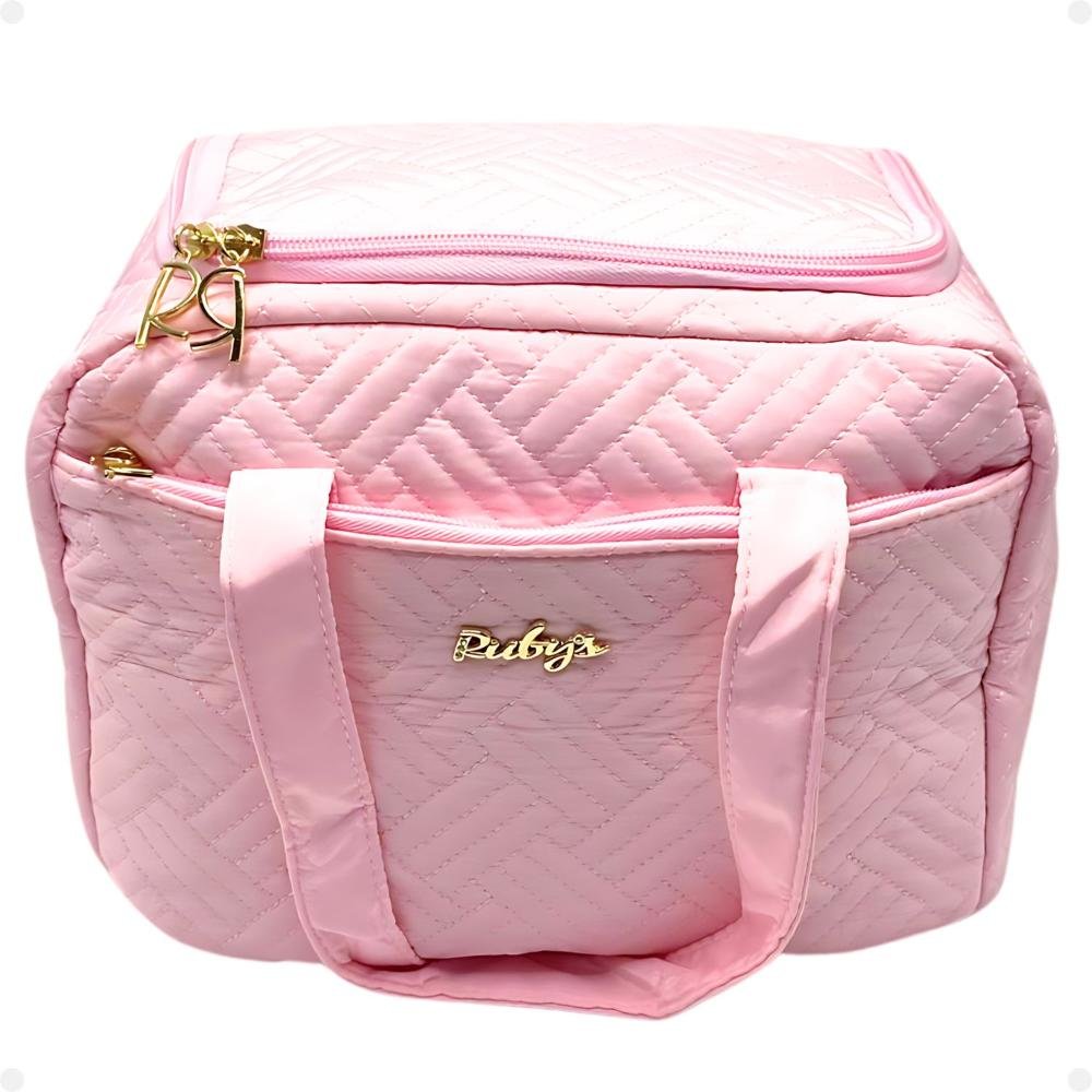 Necessaire Térmica Rubys Com Alça Rosa Necf-154b Rosa 5