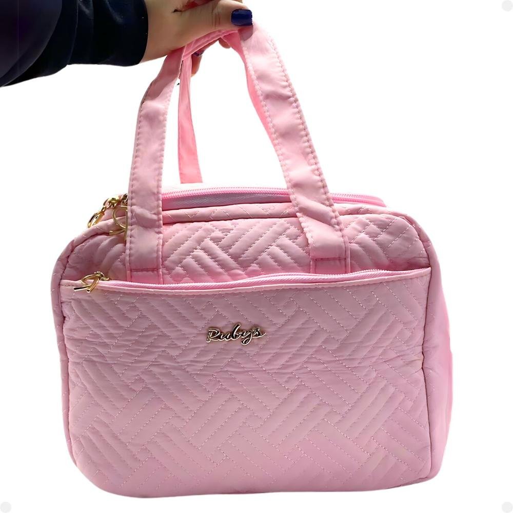 Necessaire Térmica Rubys Com Alça Rosa Necf-154b Rosa 10