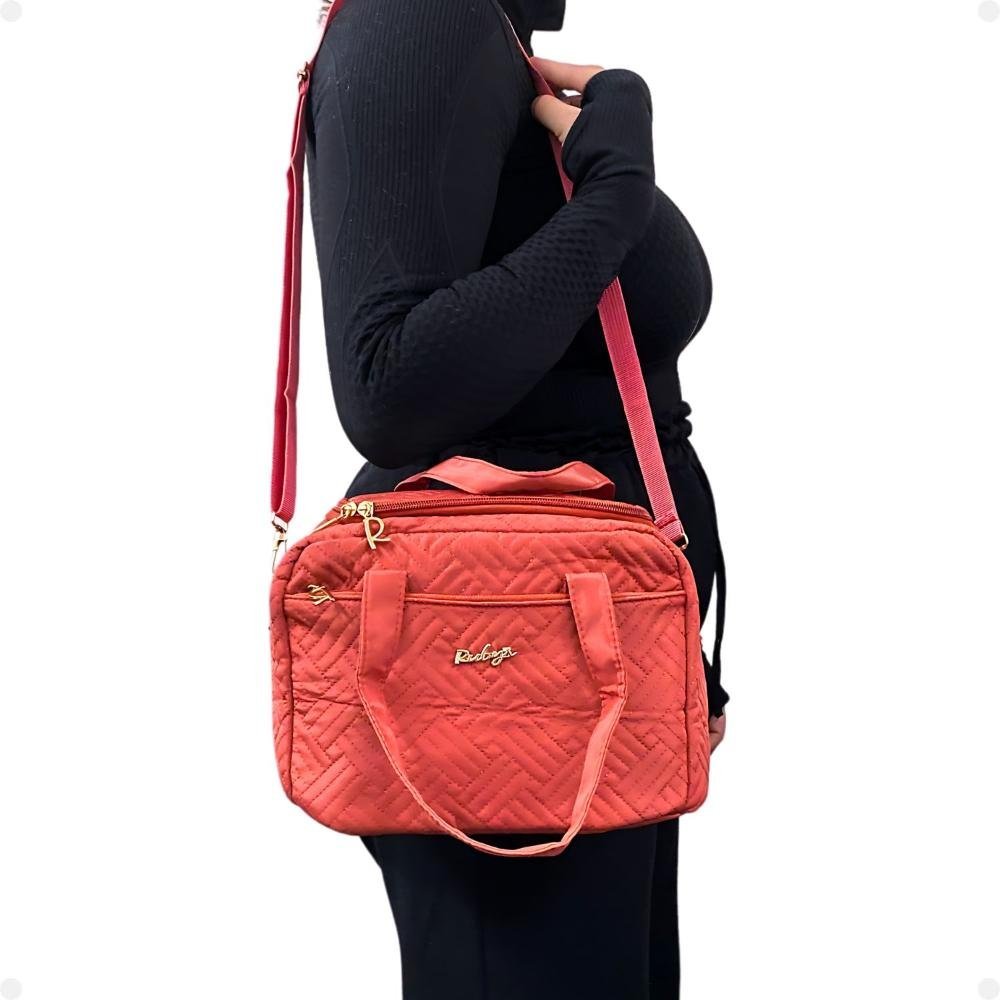 Necessaire Térmica Rubys Com Alça Terracota Necf-154b Vermelho 11