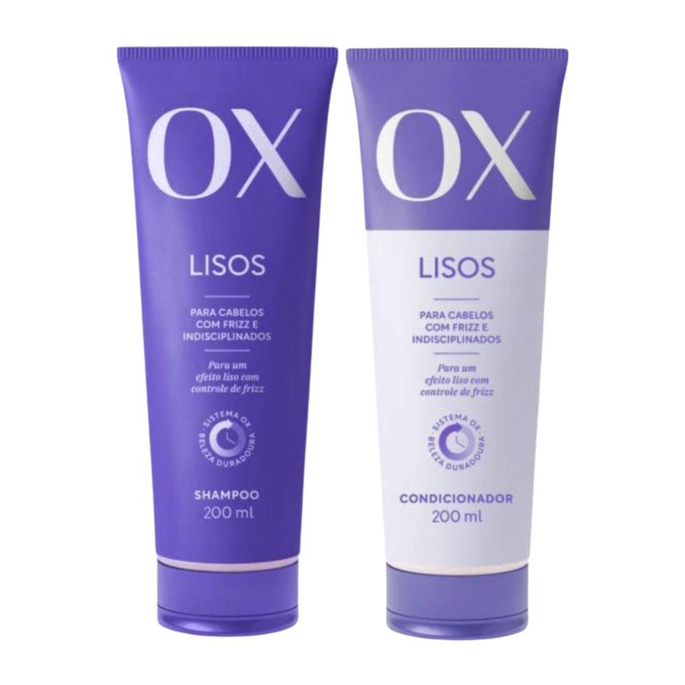 Shampoo + Condicionador Ox Lisos 200ml 200ml 1