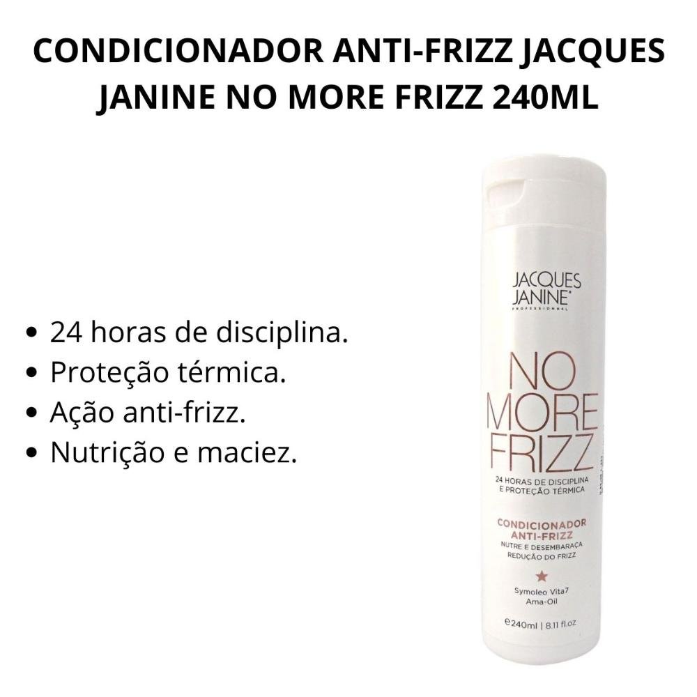 Condicionador Anti-frizz Jacques Janine No More Frizz 240ml 240ml 2