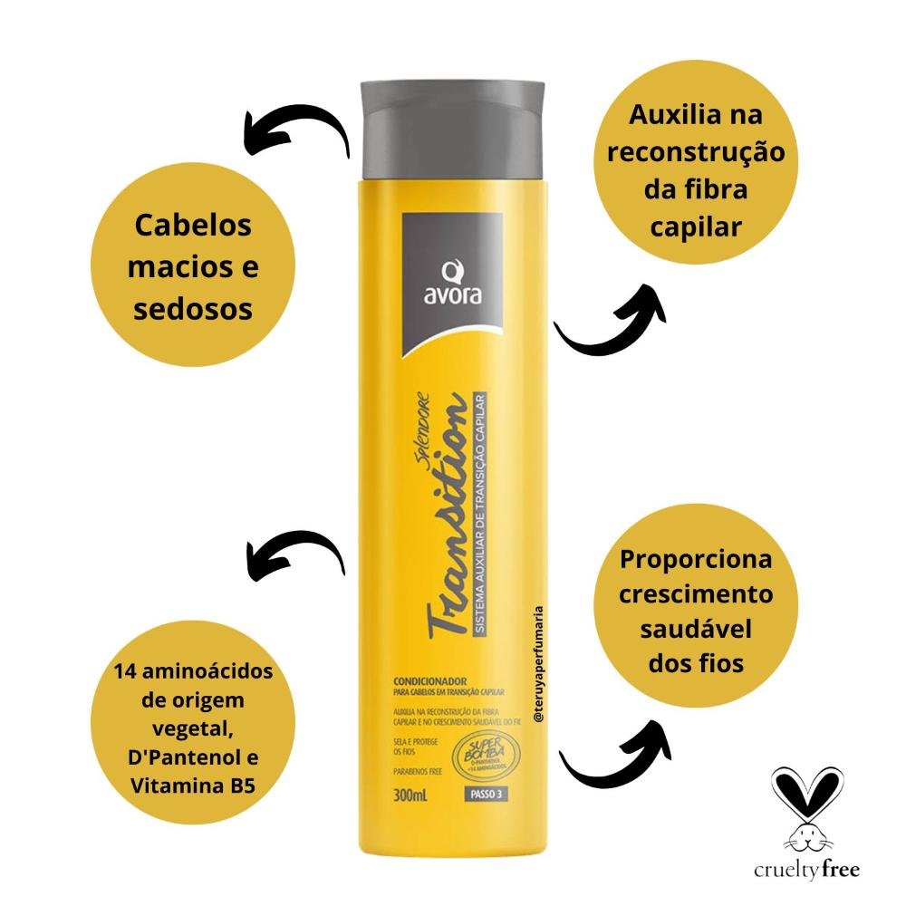 Condicionador Avora Splendore Transition 300ml 300ml 2