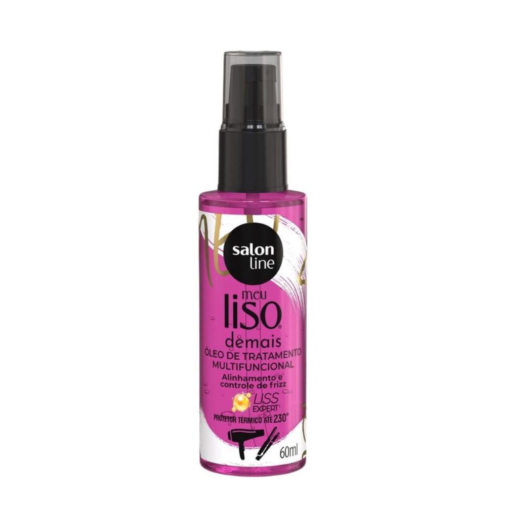 Óleo de Tratamento Multifuncional Salon Line Meu Liso Demais 60ml 60ml 1