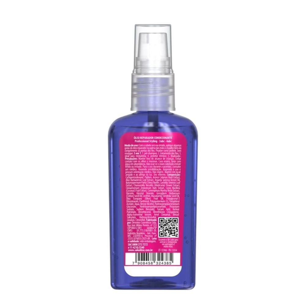 Óleo Reparador Salon Line #todecacho Extra Forte Super Silicone 60ml 60ml 3
