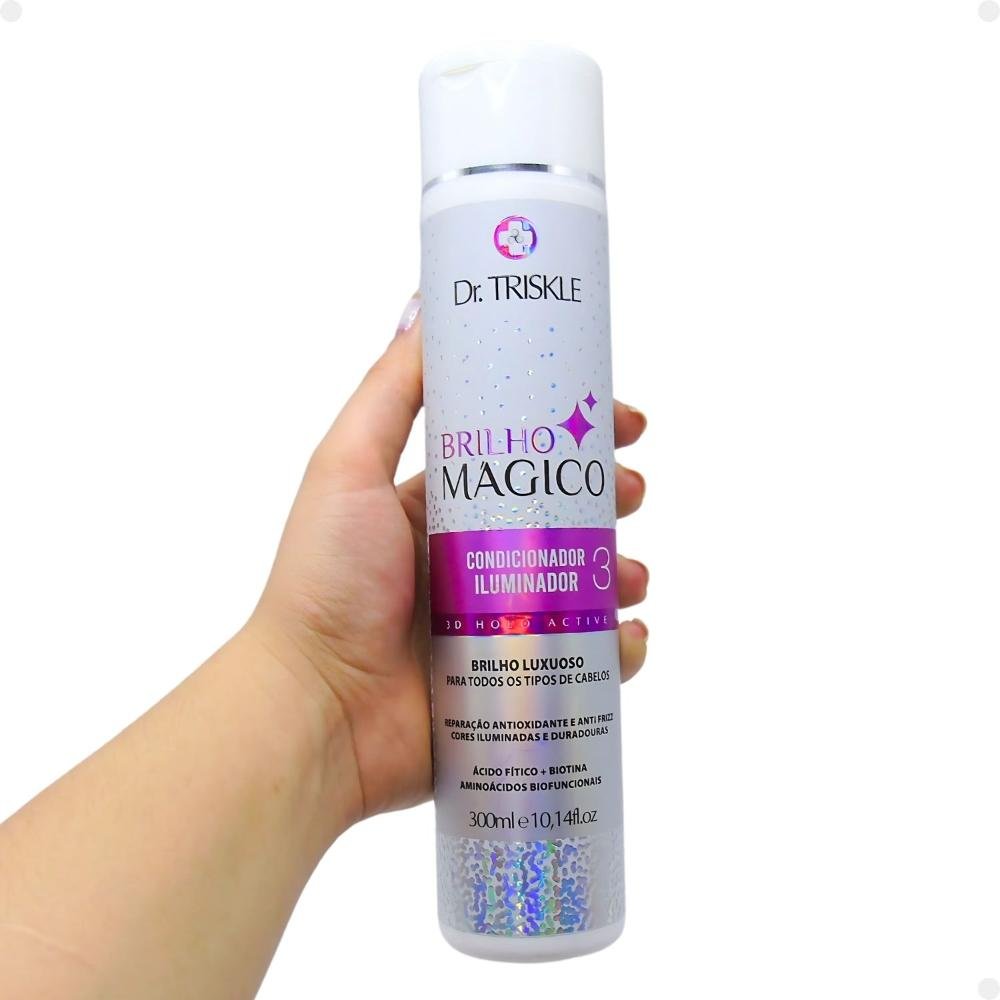 Condicionador Iluminador Dr Triskle Brilho Mágico 300ml 300ml 4
