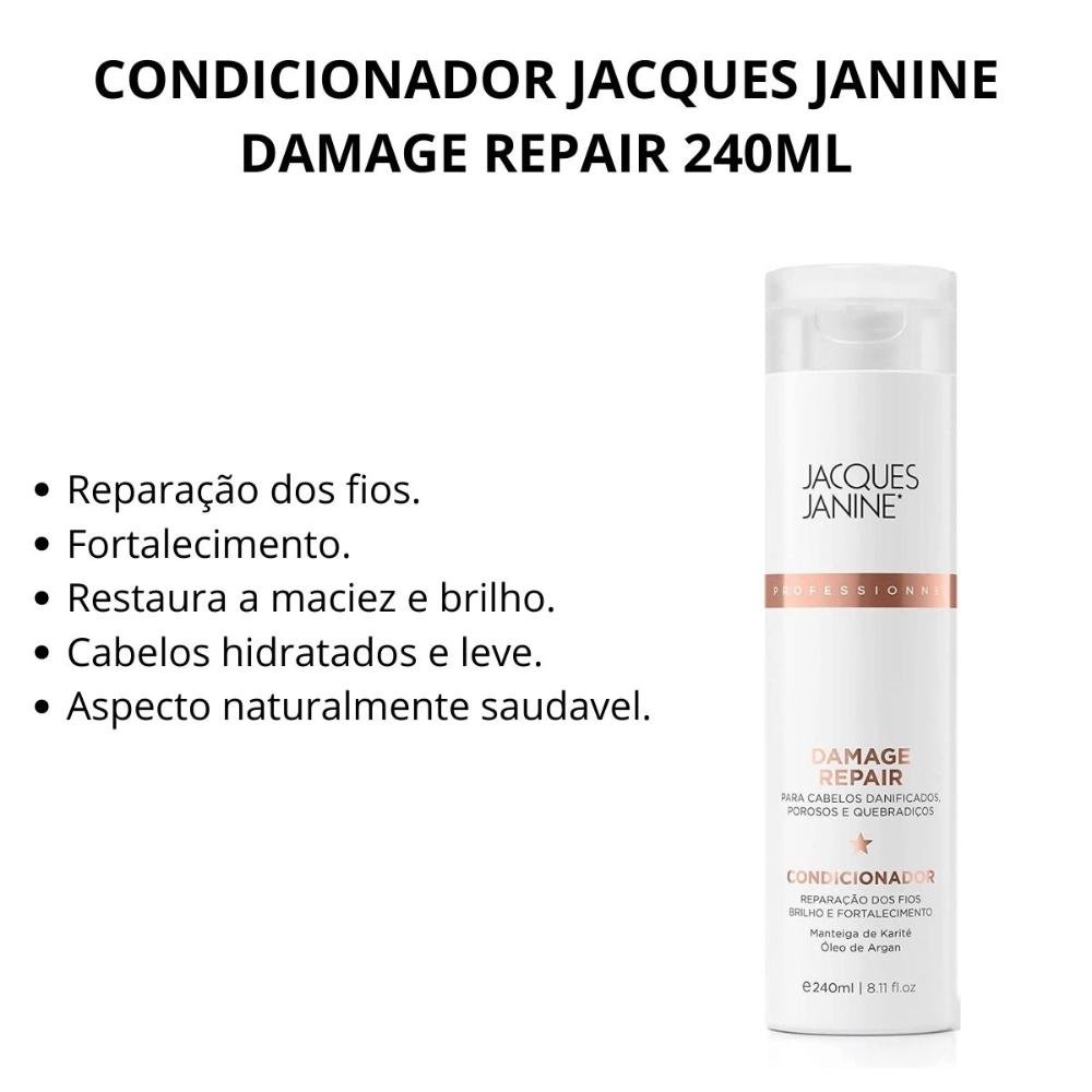 Condicionador Jacques Janine Damage Repair 240ml 240ml 2