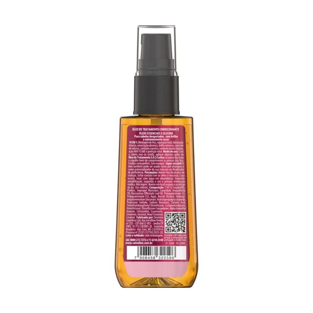 Óleo 10 em 1 Multibenefícios Salon Line Sos Cachos 42ml 42ml 3