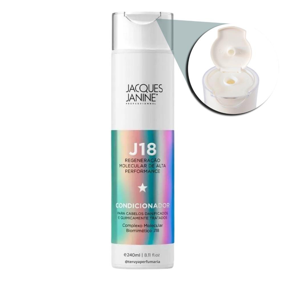 Condicionador Jacques Janine J18 Regeneração Molecular 240ml 240ml 3