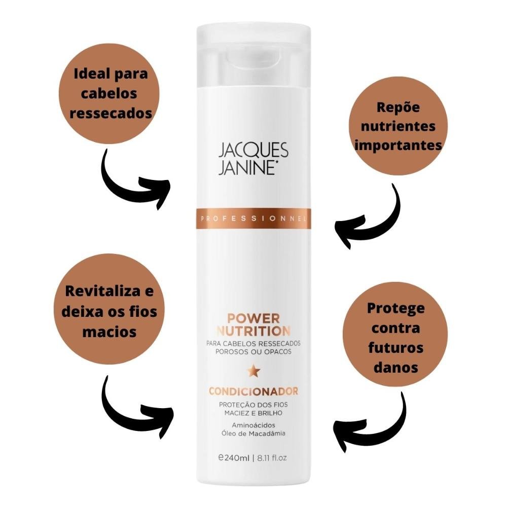 Condicionador Jacques Janine Power Nutrition 240ml 240ml 3