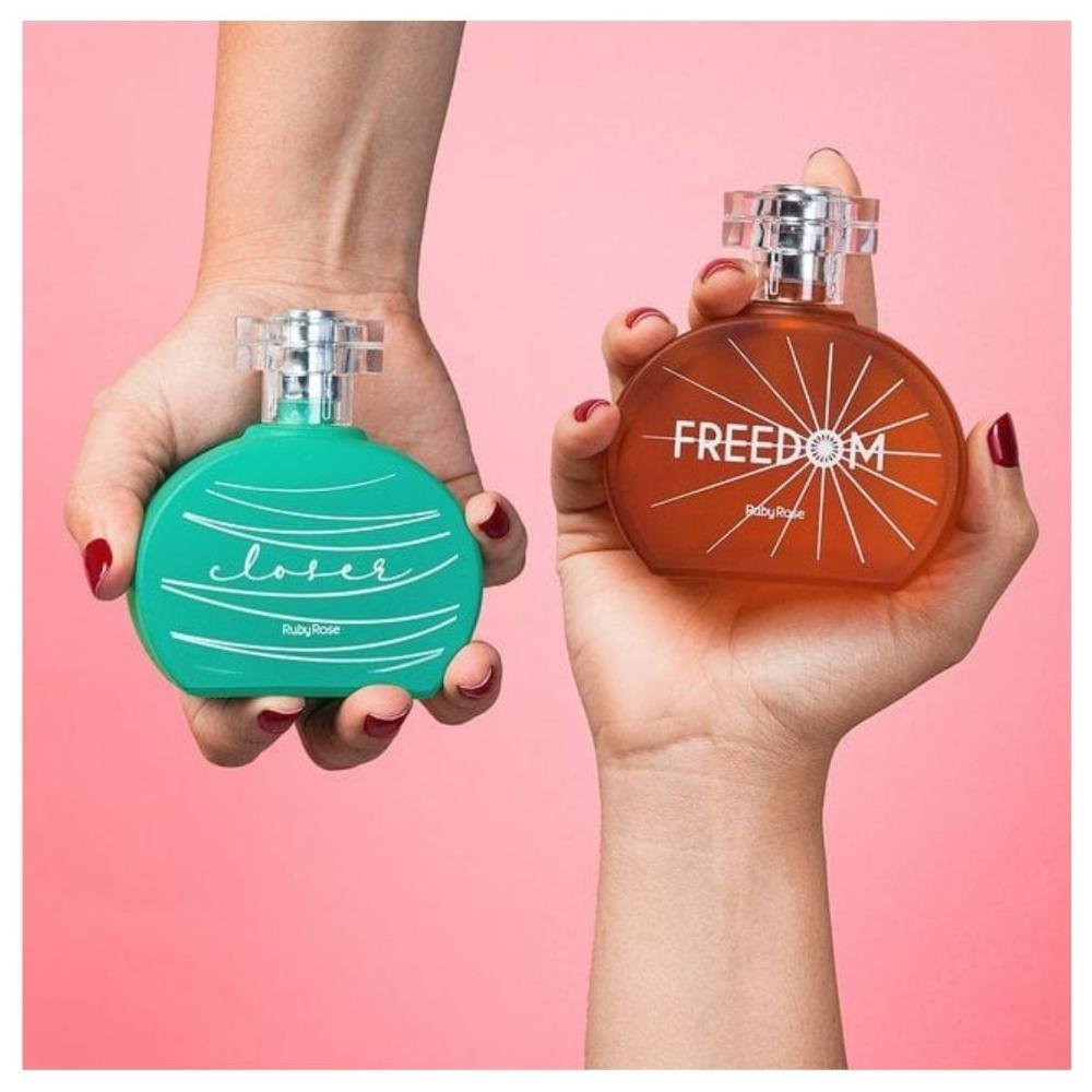 Agua de Colônia Ruby Rose Freedom 100ml 100ml 4