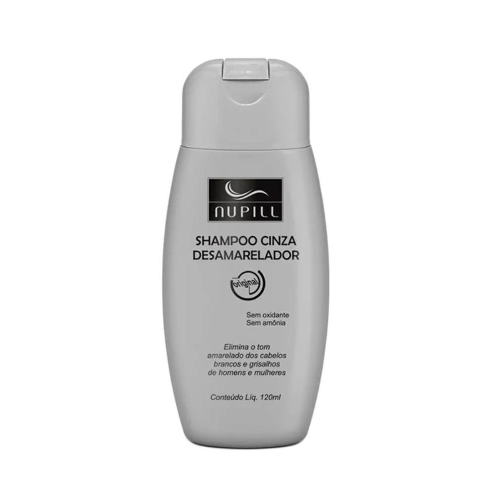 Shampoo Cinza Desamarelador Nupill 120ml 120ml 3