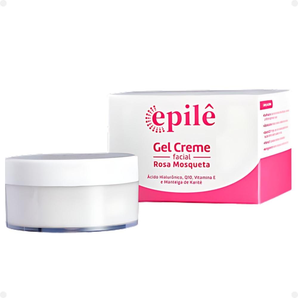 Gel Creme Facial Epilê Rosa Mosqueta 50g 50g 1