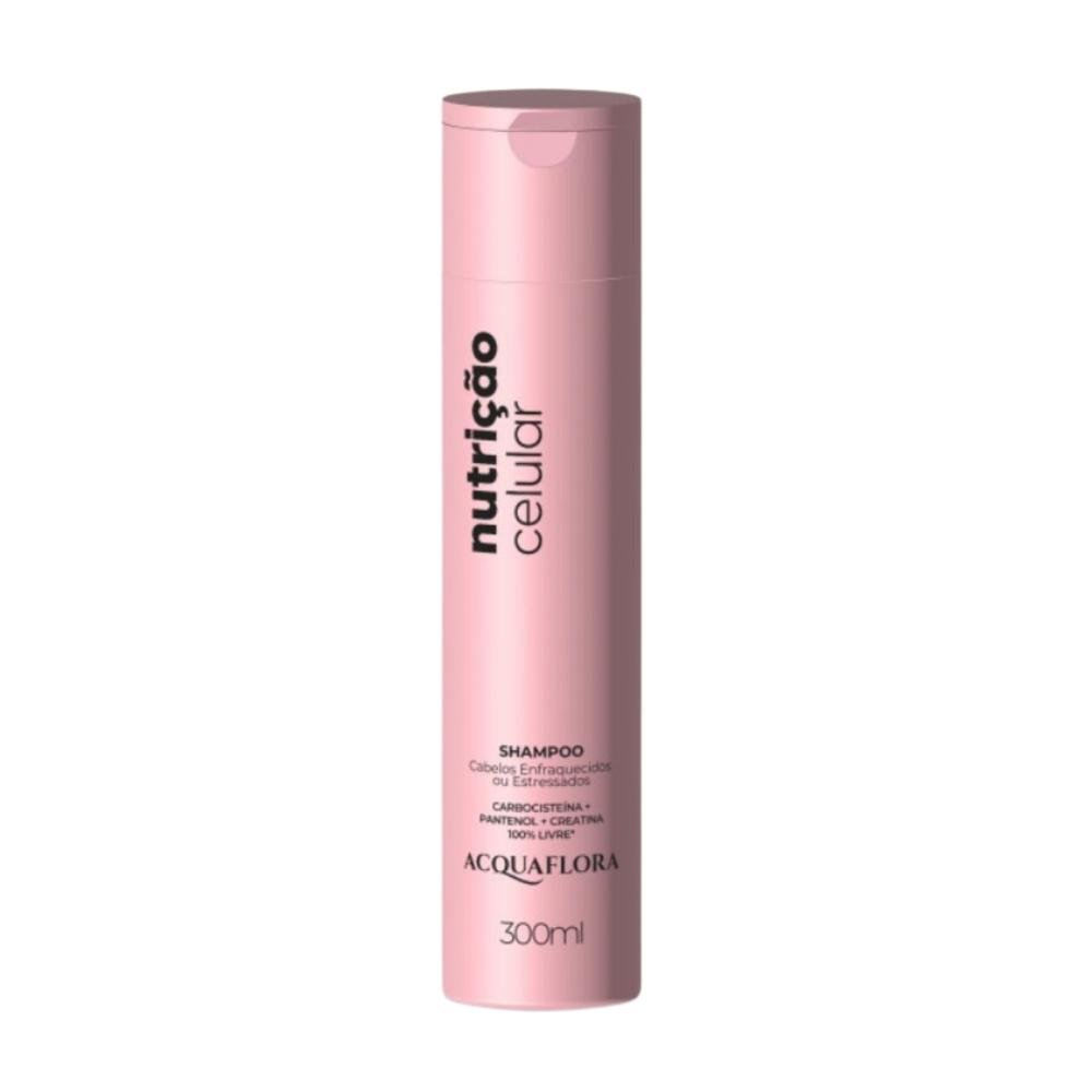 Shampoo + Condicionador Acquaflora Nutrição Celular 300ml ÚNICO 4