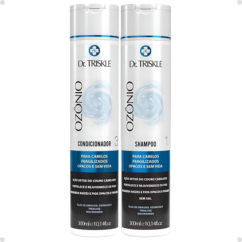 Kit Dr Triskle Ozônio: Shampoo e Condicionador 300ml 300ml 1
