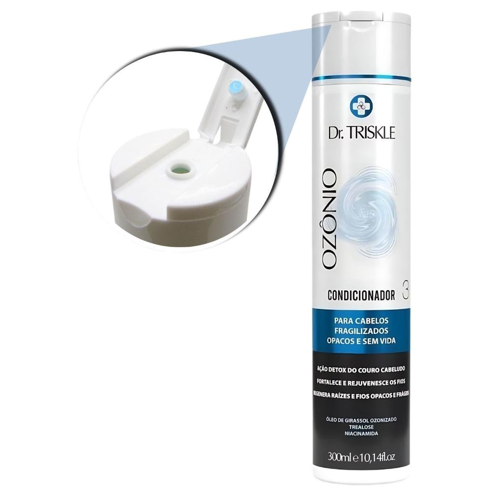 Kit Dr Triskle Ozônio: Shampoo e Condicionador 300ml 300ml 4
