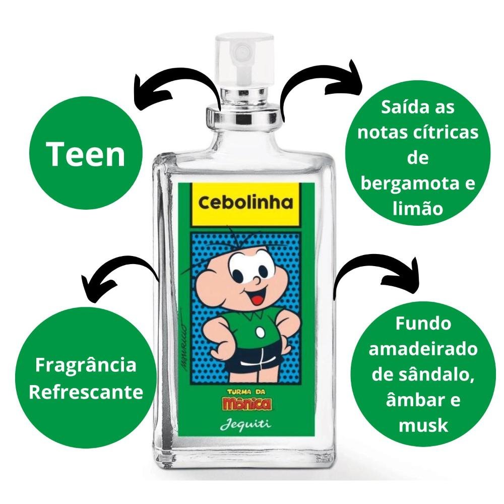 Desodorante Colônia Jequiti Teen Cebolinha 25ml 25ml 2