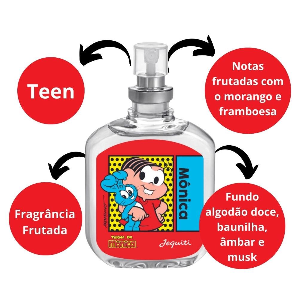 Desodorante Colônia Jequiti Teen Mônica 25ml 25ml 2