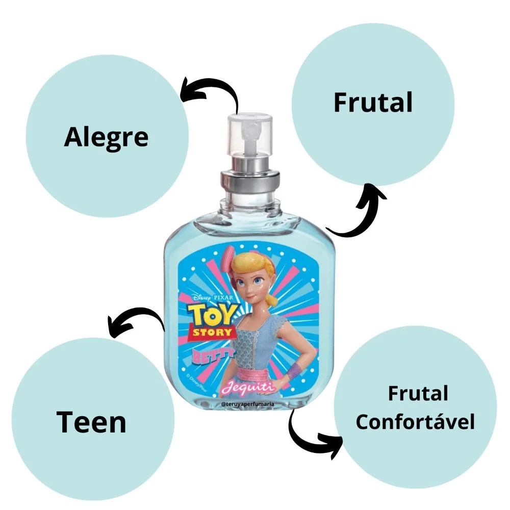 Desodorante Colônia Jequiti Toy Story Betty 25ml 25ml 2