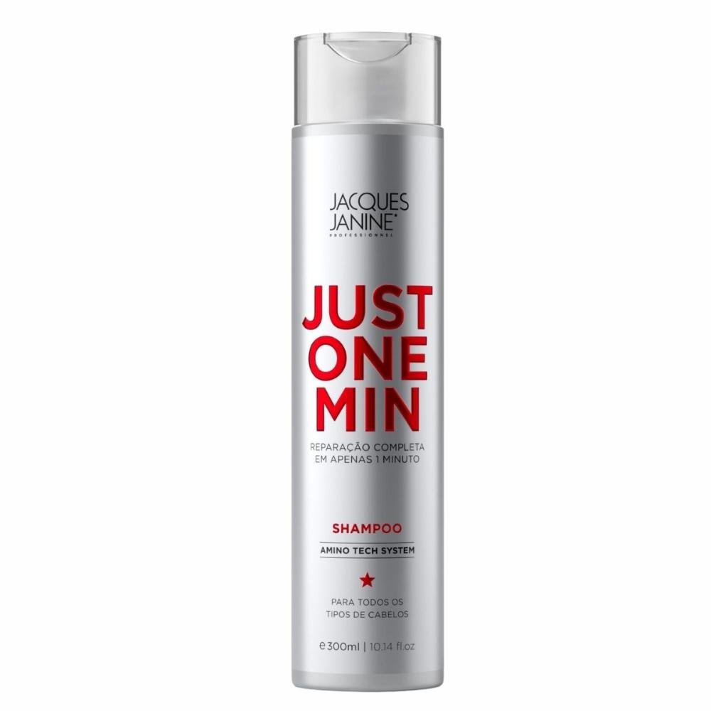 Kit Jacques Janine Just One Min: Shampoo e Condicionador 270ml ÚNICO 3