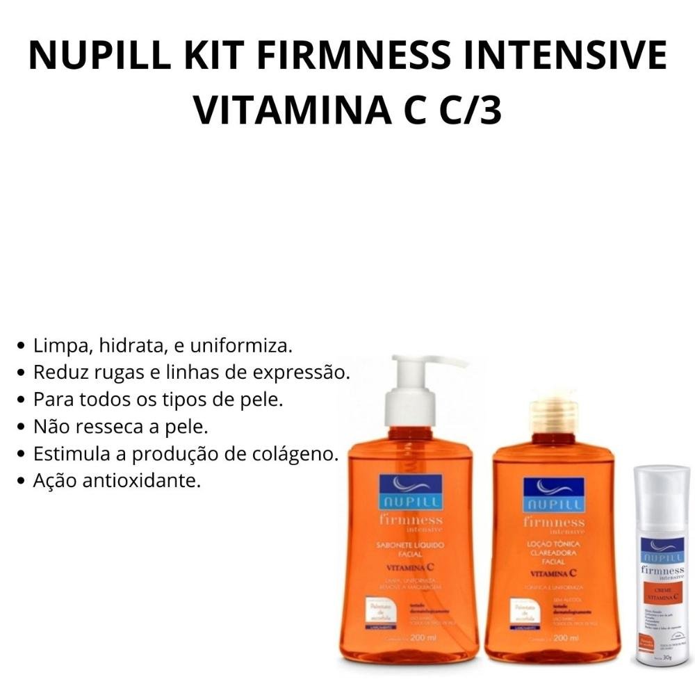 Nupill Kit Firmness Intensive Vitamina C C/3 ÚNICO 2