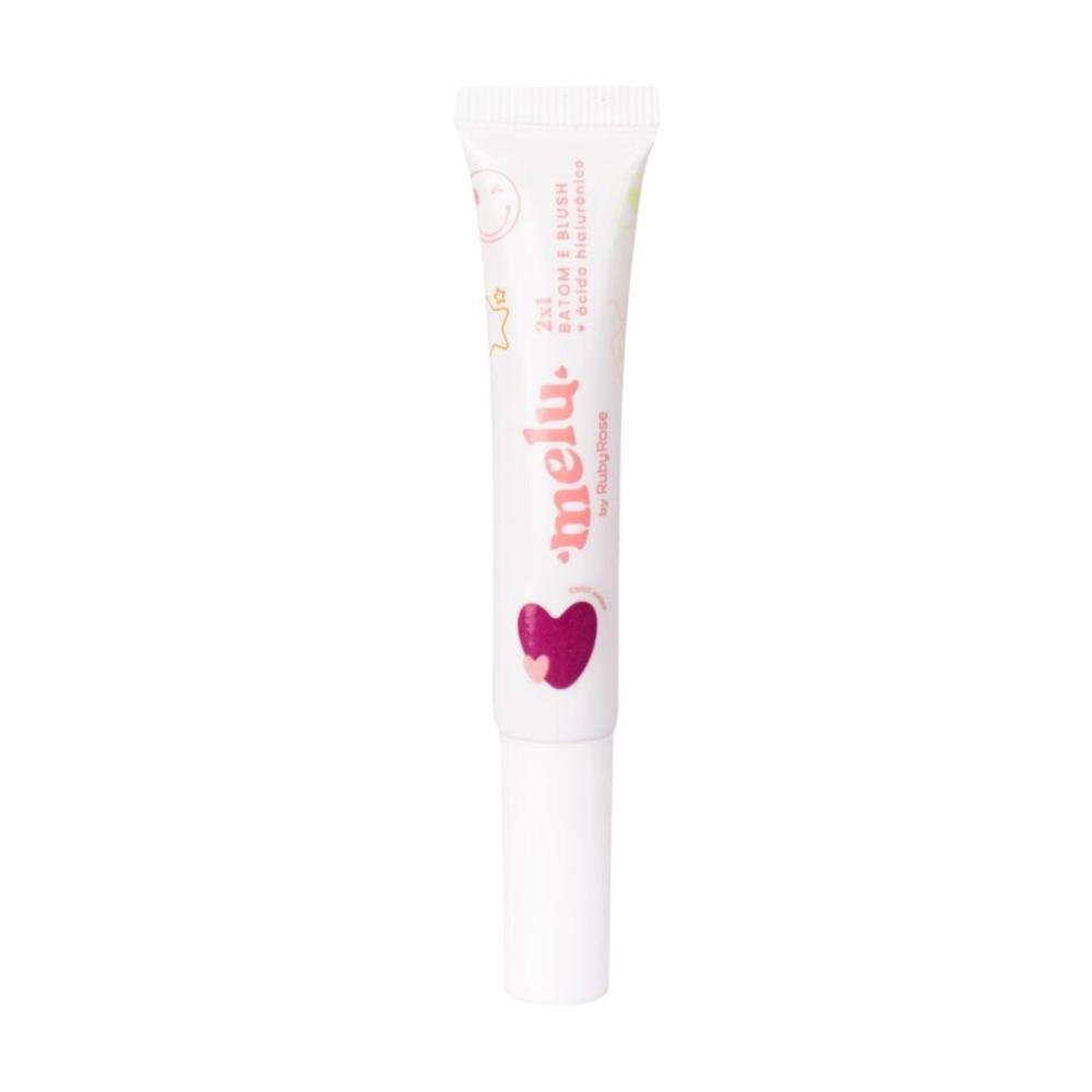 Batom e Blush Melu By Ruby Rose 2x1 Cm12 Patins 9,5ml Patins 1
